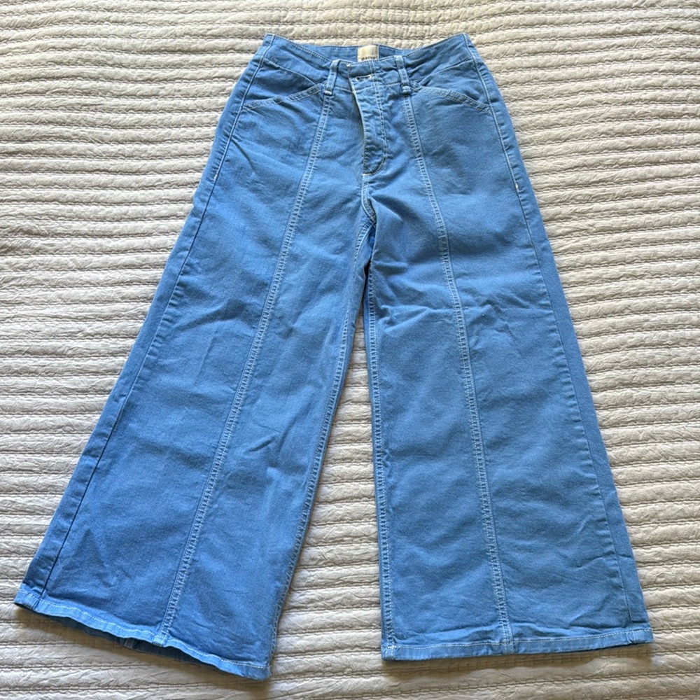 Maeve cropped wide leg pants!